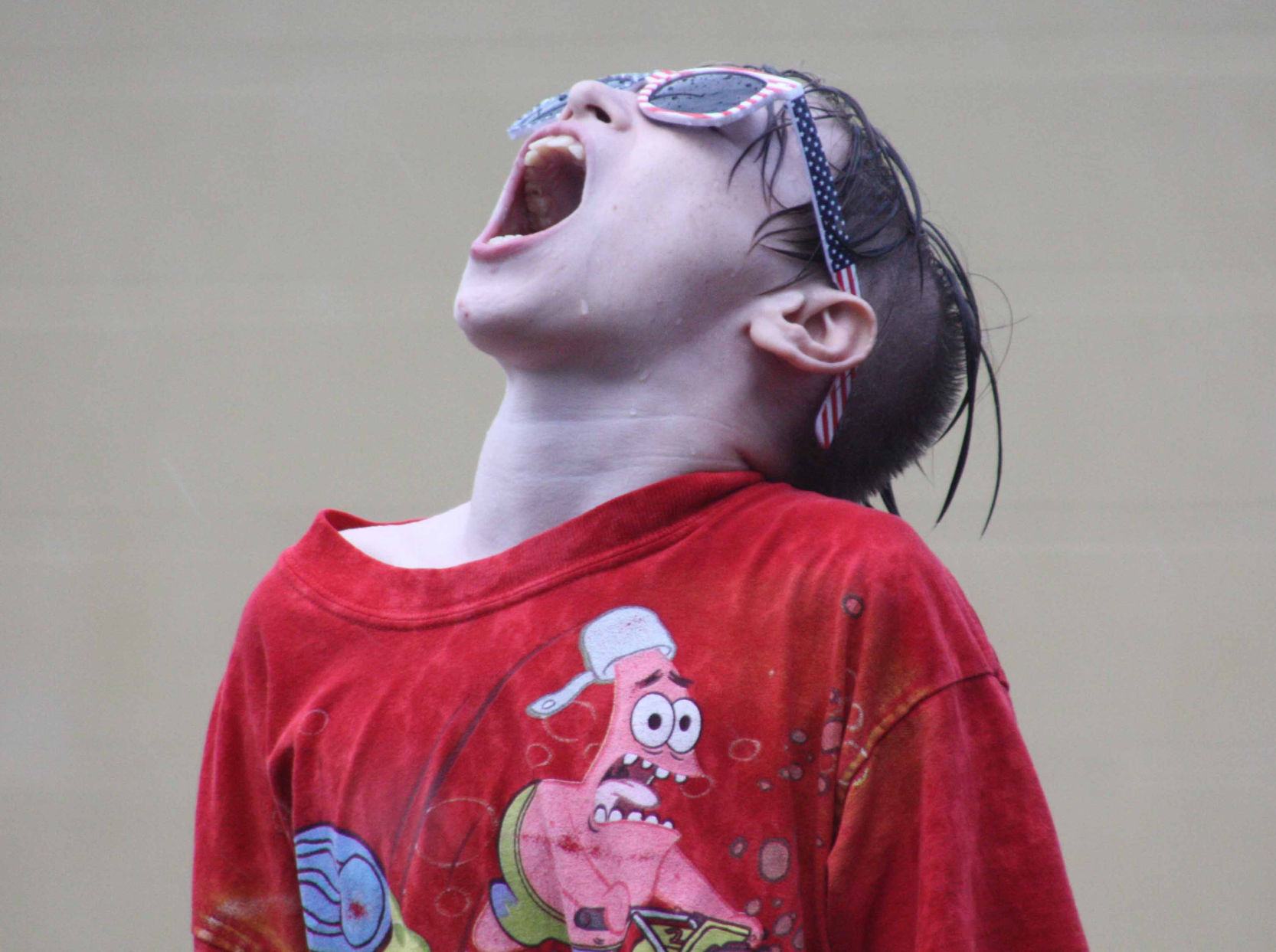 Jaxon catches rain (copy)